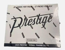 2024 Panini Prestige Football Jumbo Value 12-Pack Box