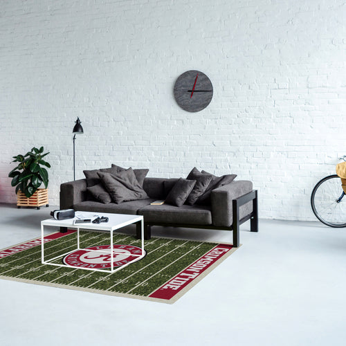 Alabama Crimson Tide Homefield Rug - 4'X6'