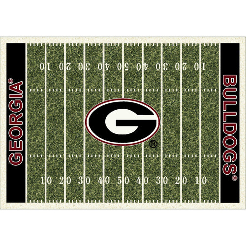Georgia Bulldogs Homefield Rug - 4'X6'