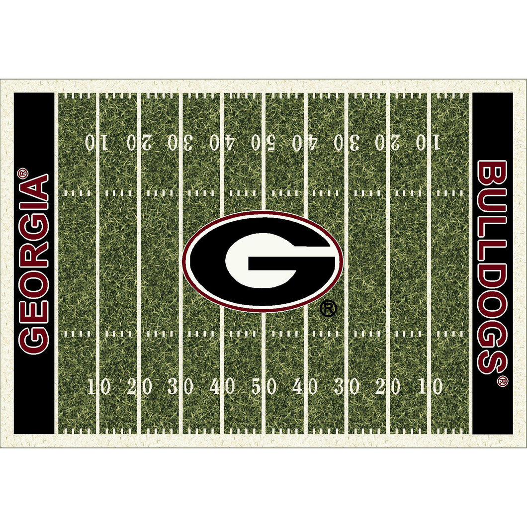 Georgia Bulldogs Homefield Rug - 4'X6'