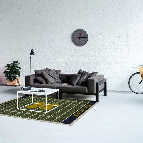Michigan Wolverines Homefield Rug - 4'X6'