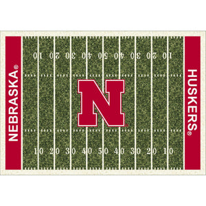 Nebraska Cornhuskers Homefield Rug - 4'X6'