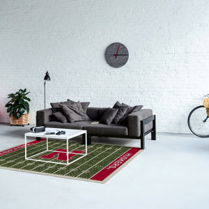 Nebraska Cornhuskers Homefield Rug - 4'X6'