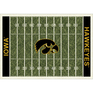Iowa Hawkeyes Homefield Rug - 4'X6'