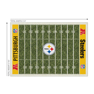 Pittsburgh Steelers Homefield Rug - 4'x6'