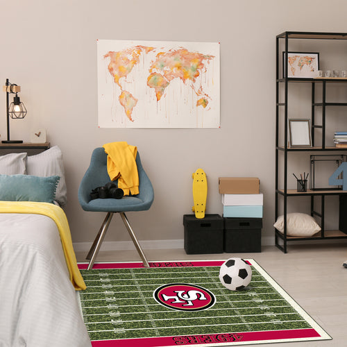 San Francisco 49ers Homefield Rug - 4'x6'