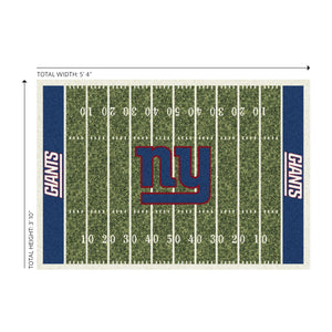 New York Giants Homefield Rug - 4'x6'