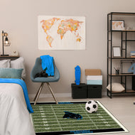 Carolina Panthers Homefield Rug - 4'x6'
