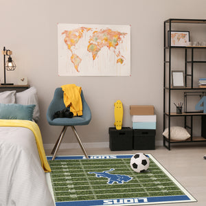 Detroit Lions Homefield Rug - 4'x6'
