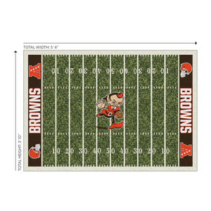 Cleveland Browns Homefield Rug - 4'x6'