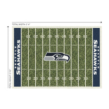 Seattle Seahawks Homefield Rug - 4'x6'