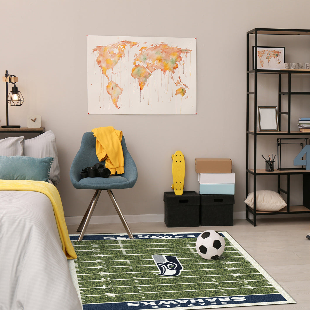 Seattle Seahawks Homefield Rug - 4'x6'