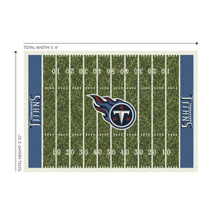 Tennessee Titans Homefield Rug - 4'x6'