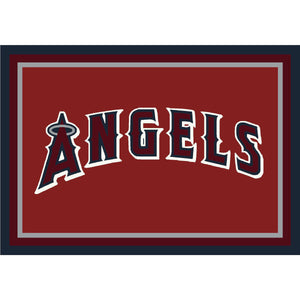 Los Angeles Angels Spirit Rug - 4'X6'