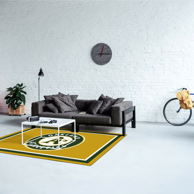 Oakland Athletics Spirit Rug - 4'X6'