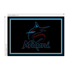 Miami Marlins Spirit Rug - 4'X6'