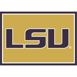 LSU Tigers Spirit Rug - 4'X6'