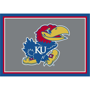 Kansas Jayhawks Spirit Rug - 4'X6'