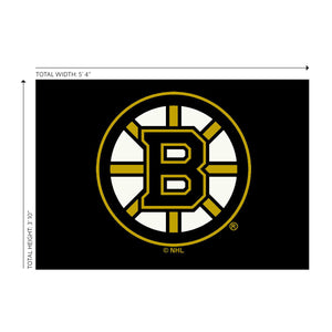 Boston Bruins Spirit Rug - 4'X6'