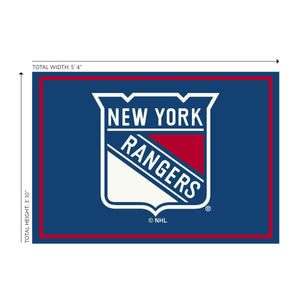 New York Rangers Spirit Rug - 4'X6'