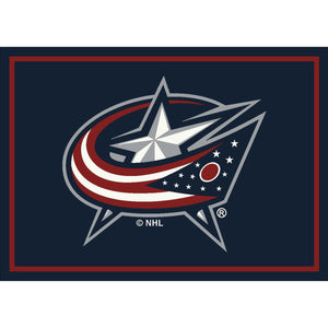 Columbus Blue Jackets Spirit Rug - 4'X6'