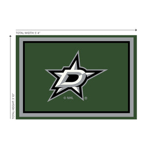 Dallas Stars Spirit Rug - 4'X6'