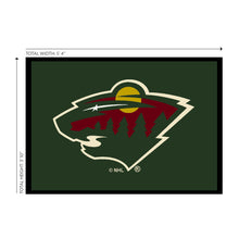 Minnesota Wild Spirit Rug - 4'X6'