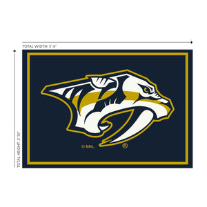 Nashville Predators Spirit Rug - 4'X6'