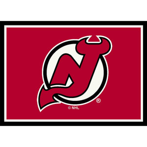 New Jersey Devils Spirit Rug - 4'X6'