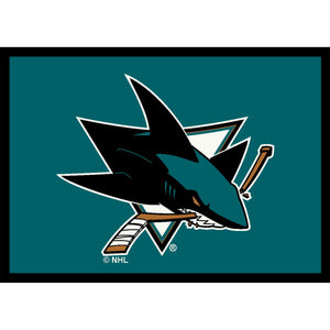 San Jose Sharks Spirit Rug - 4'X6'