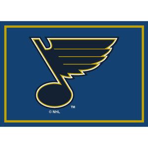 St. Louis Blues Spirit Rug - 4'X6'