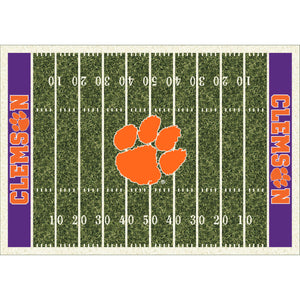 Clemson Tigers Homefield Rug - 6'X8'