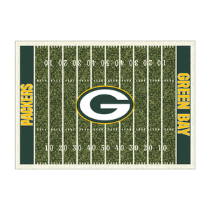 Green Bay Packers Homefield Rug - 6'X8"