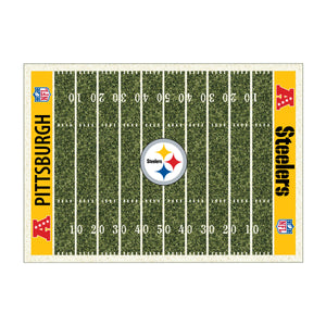 Pittsburgh Steelers Homefield Rug - 6'X8"