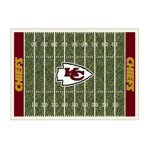 Kansas City Chiefs Homefield Rug - 6'X8"