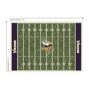Minnesota Vikings Homefield Rug - 6'X8'