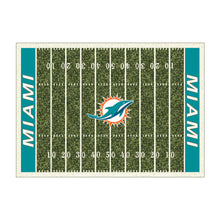Miami Dolphins Homefield Rug - 6'X8'