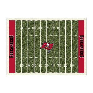 Tampa Bay Buccaneers Homefield Rug - 6'X8"