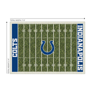 Indianapolis Colts Homefield Rug - 6'X8"