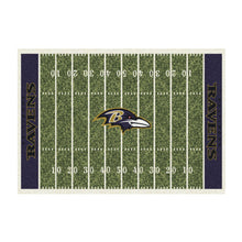 Baltimore Ravens Homefield Rug - 6'X8"