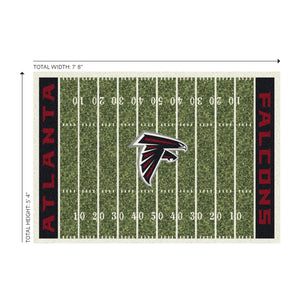 Atlanta Falcons Homefield Rug - 6'X8"