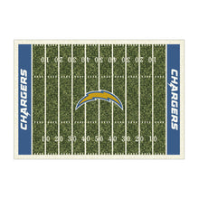 Los Angeles Chargers Homefield Rug - 6'X8'