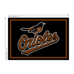 Baltimore Orioles Spirit Rug - 6'X8'