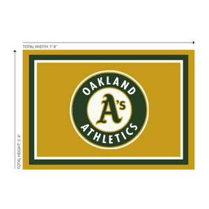 Oakland Athletics Spirit Rug - 6'X8'