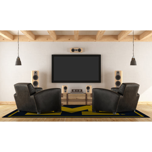 Michigan Wolverines Spirit Rug - 6'X8'