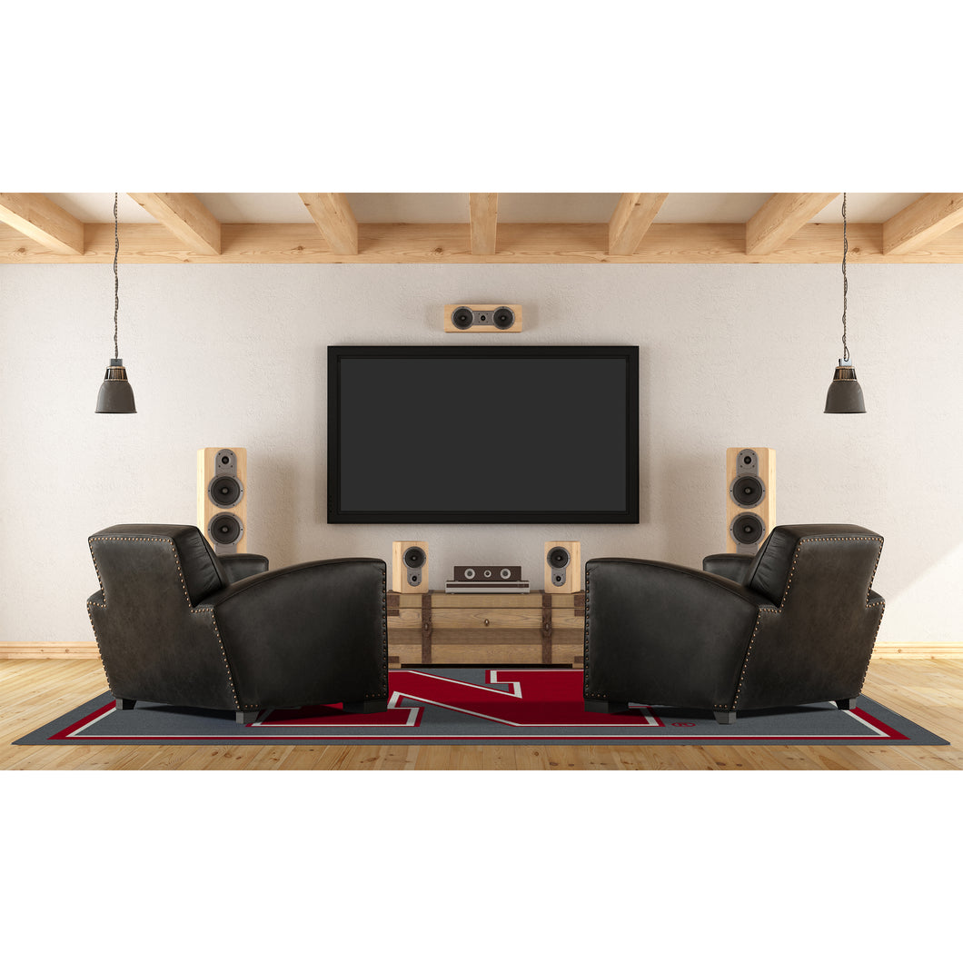 Nebraska Cornhuskers Spirit Rug - 6'X8'