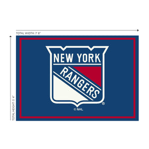 New York Rangers Spirit Rug - 6'X8'