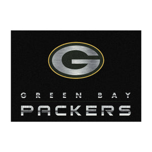 Green Bay Packers Chrome Rug - 6'x8'