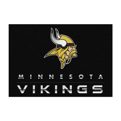 Minnesota Vikings Chrome Rug - 6'x8'