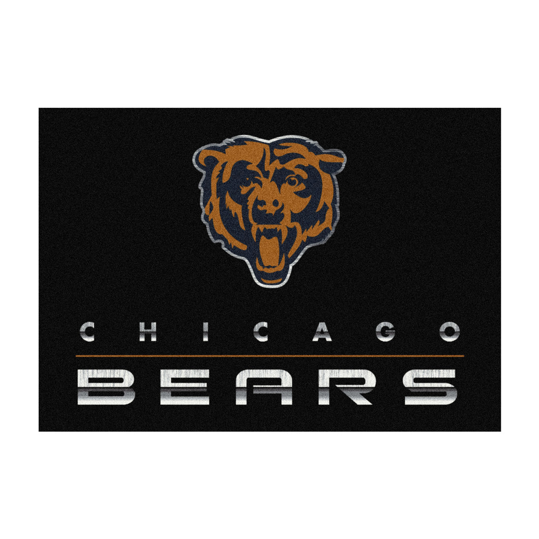 Chicago Bears Chrome Rug - 6'x8'